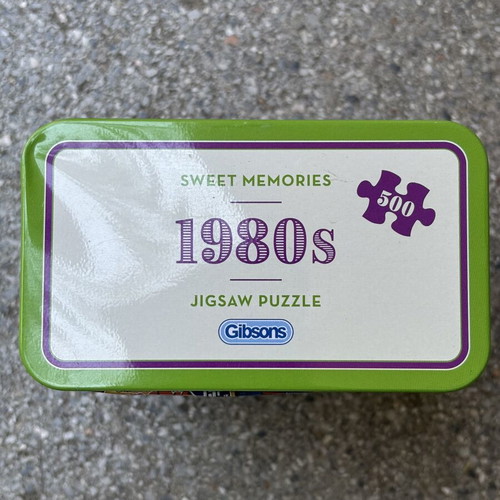 Gibsons Sweet Memories 1980s Jigsaw Puzzle like new, 500 pieces