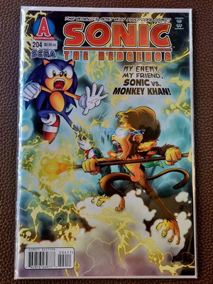 Sonic The Hedgehog Comic Book #204 Καινούργιο Νοέμβριος 2009