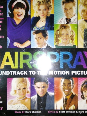 Hairspray Soundtrack CD used with light hairlines