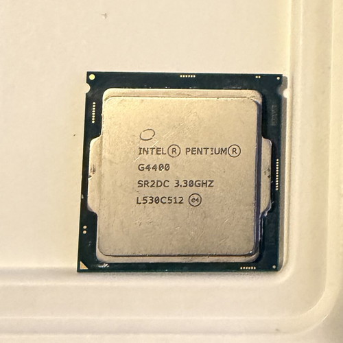 Cpu processor Intel Pentium G4400 used functional