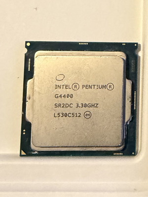 Cpu processor Intel Pentium G4400 used functional