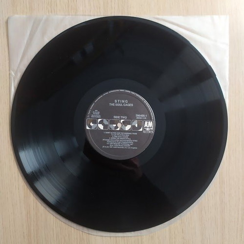 Sting The Soul Cages LP vinyl 33 rpm like new