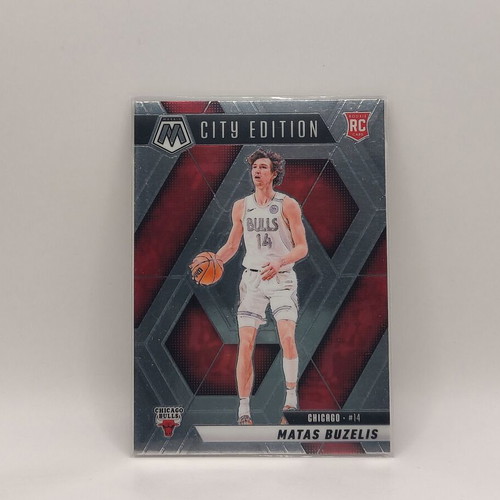 Matas Buzelis 2024-25 Panini Mosaic City Edition card new