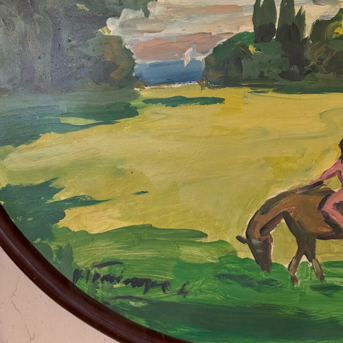 Painting K. Giannako used 60x60 cm
