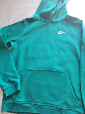 Παιδικό φούτερ Nike XL πράσινο σαν καινούργιο με κουκούλα