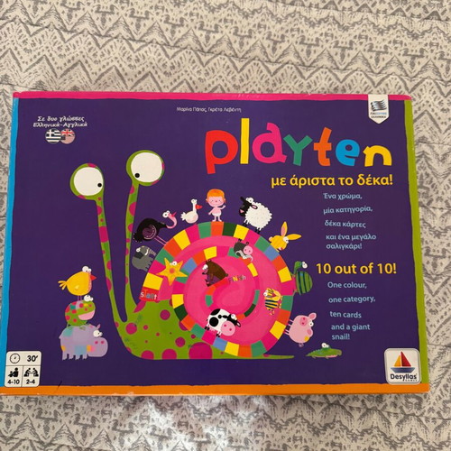 Playten board game by Desylas Games like new