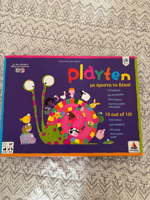 Playten board game by Desylas Games like new