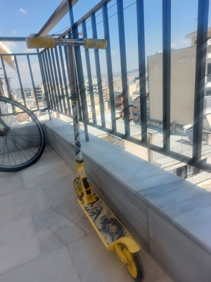 Yellow scooter used