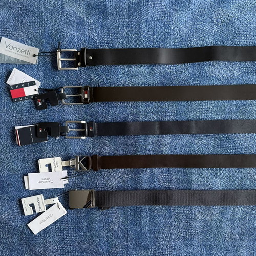 Tommy Hilfiger, Calvin Klein Jeans, Vanzetti men's belts, genuine leather