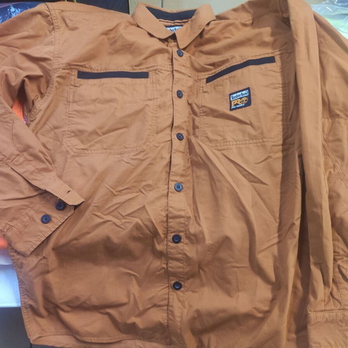 Timberland Pro Series Work Shirt new orange size L