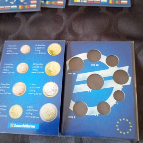 Leuchtturm Euro Set Albums pack of 15 new