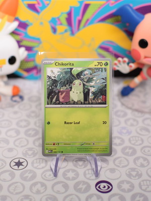 Pokemon Card Chikorita MEG 008 like new