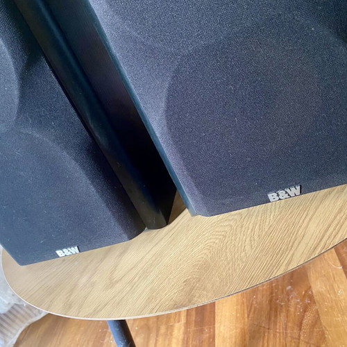 Bowers & Wilkins CDM 2 bookshelf speakers like new, vintage hi-fi