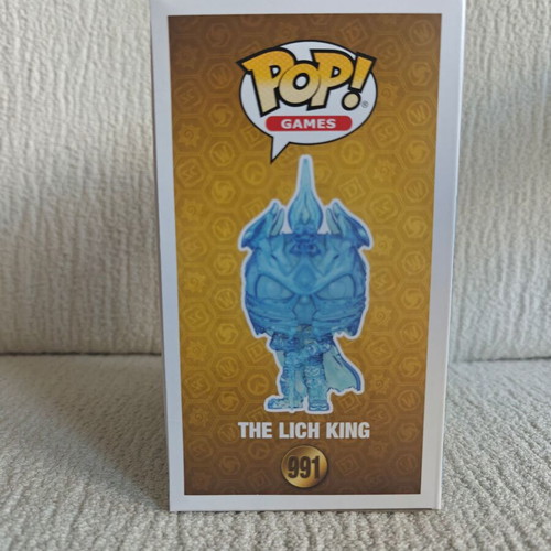 Funko Pop World of Warcraft The Lich King #991 with Protector new