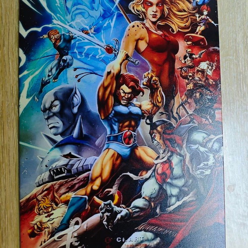 Thundercats collectible metal sign like new