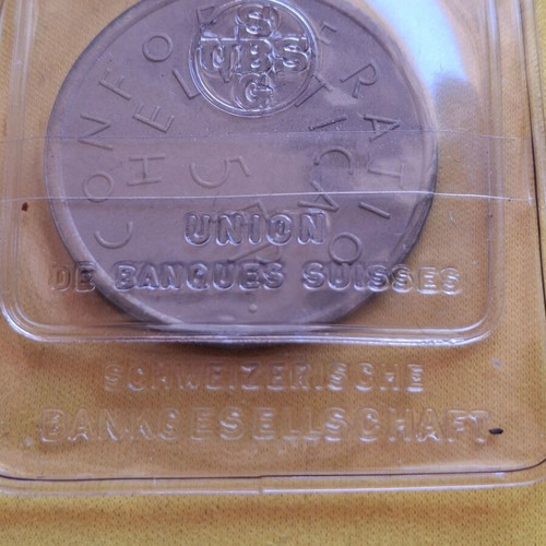 5 φράγκα Ελβετίας 1975 αναμνηστικό νόμισμα καινούργιο