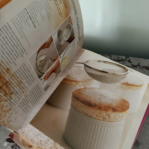 Cookbooks used, set of 3 for desserts and sweets