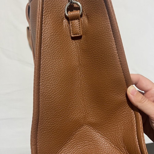 Shopper bag tote brown new