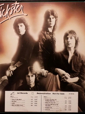 Trickster vinyl used, rock, promo edition