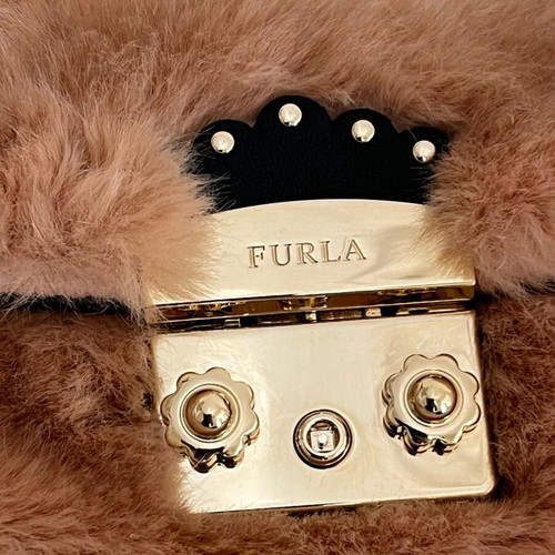 Furla crossbody bag new, pink