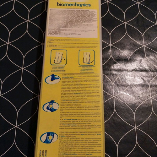 Scholl Biomechanics orthopedic insoles new, size M