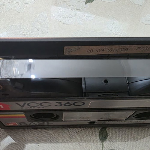 Basf VCC 360 Video Compact Cassette used
