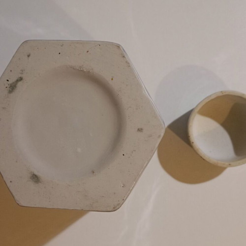 Japanese porcelain vase used, decorative and for storage