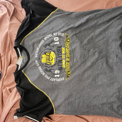 Μπλούζα Everlast XXL μεταχειρισμένη, ανθρακί γκρι και μαύρο