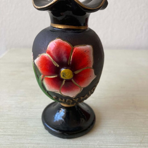 Handmade ceramic vase souvenir from Tinos, like new