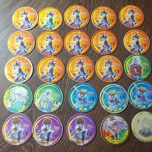 Yu-Gi-Oh Tazos collection