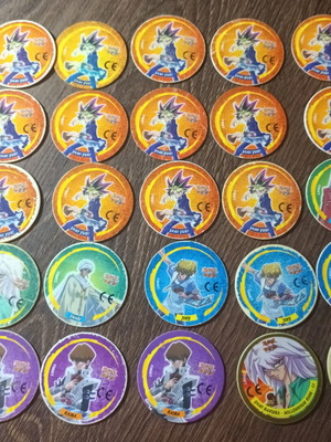 Yu-Gi-Oh Tazos collection