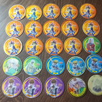 Yu-Gi-Oh Tazos collection