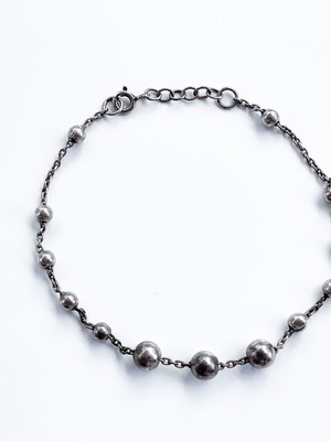 Silver 925 bracelet used with minimal beads