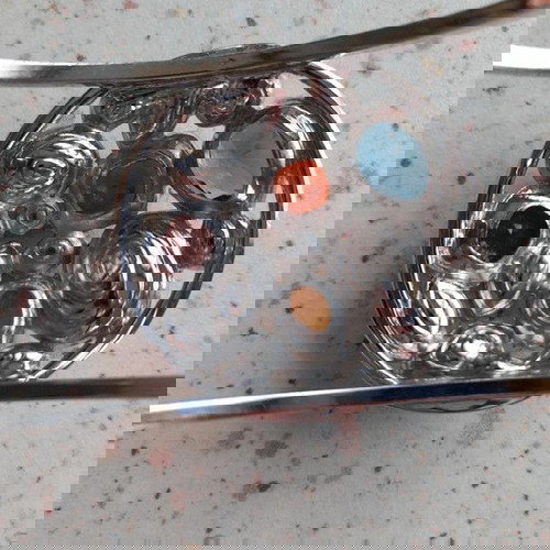 Βραχιόλι Swarovski σε άριστη κατάσταση με χρωματιστές κρυστάλλινες πέτρες, 6εκ