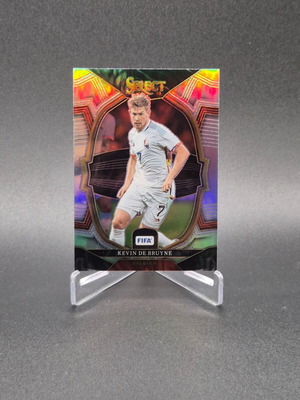 2022-23 Panini Select FIFA Terrace Silver Prizm Kevin de Bruyne card