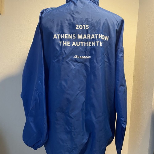 Waterproof Windbreaker Volunteer Jacket from Marathon 2015 like new, Large