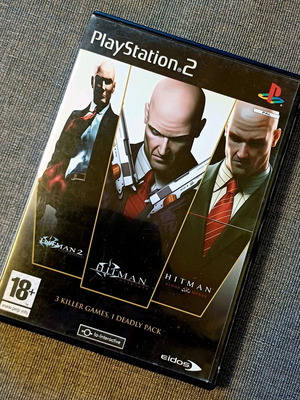 Hitman Triple Pack PS2 μεταχειρισμένο, πλήρες σε άριστη κατάσταση