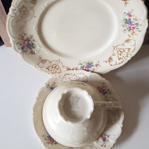 Bavaria Trio like new porcelain decoration set