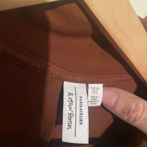 & Other Stories rust brown jumpsuit like new, size XS