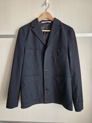Blue Dark Zara Unisex Jacket like new, size S/M
