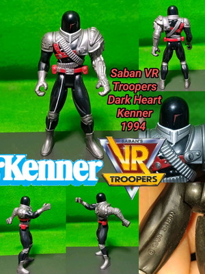 Αυθεντική Vintage φιγούρα Saban VR Troopers Dark Heart Kenner 1994