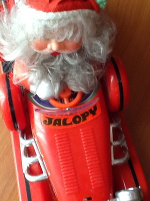 Santa Claus Car used, battery operated, 1995 vintage