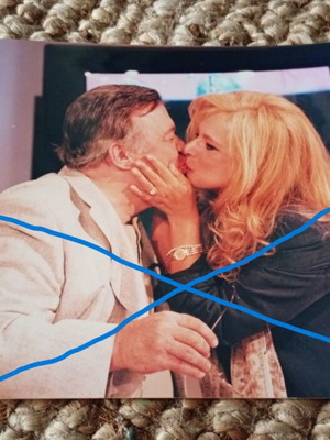 Rare authentic photo of Aliki Vougiouklaki and Dimitris Papamichail like new