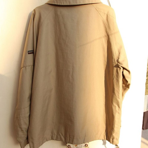 Napapijri beige windbreaker like new