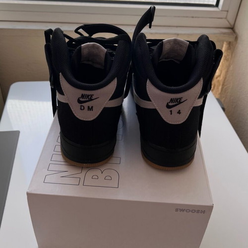 Nike Air Force One sneakers size 44 like new, black