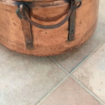 Copper cauldron refurbished