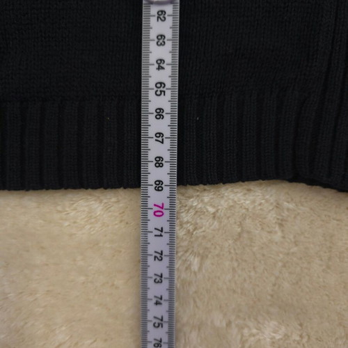 DKNY Jeans knit sweater used, black, size S