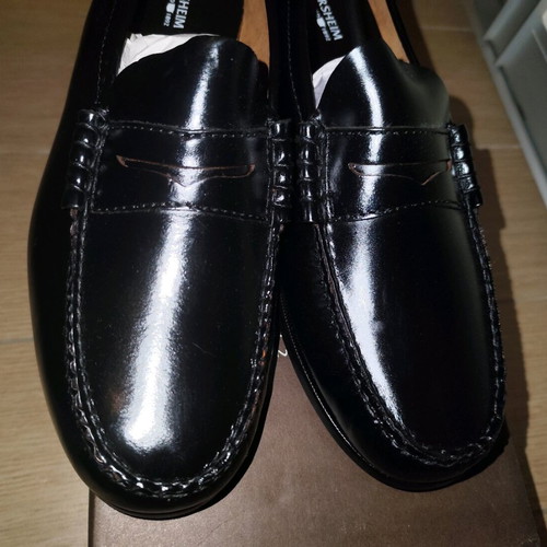 Florsheim Berkley Penny Men's Loafers in Black Leather New