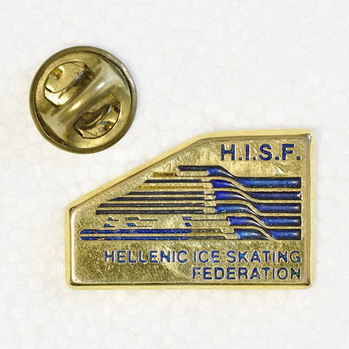 Hellenic Ice Skating Federation pin used
