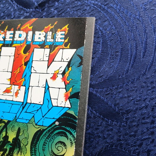 Incredible Hulk #460 like new with Peter David signature